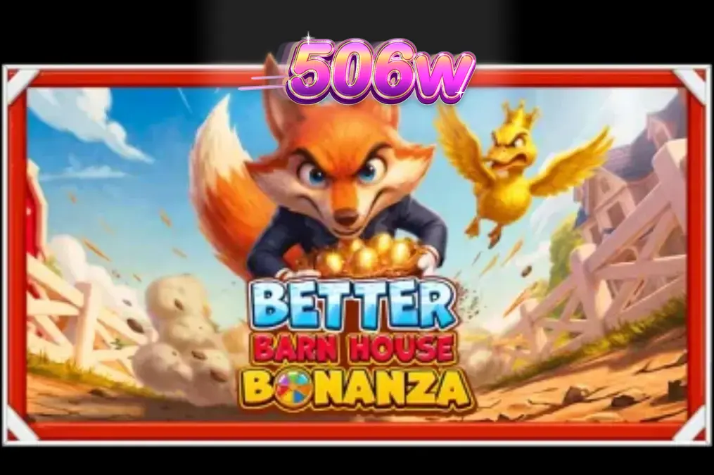 Visual vibrante e cartoon do slot Better Barn House Bonanza com elementos de fazenda
